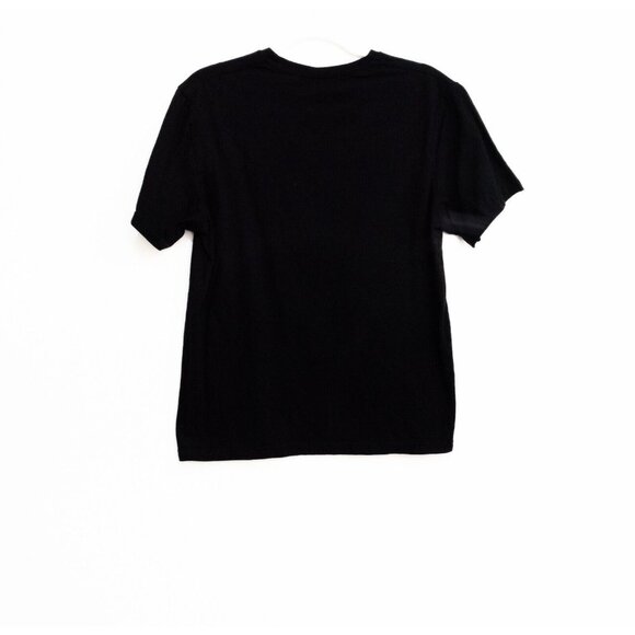 Disney Stitch Womens Black Cotton T-Shirt Not Today Graphic Short Sleeve M - Picture 2 of 8